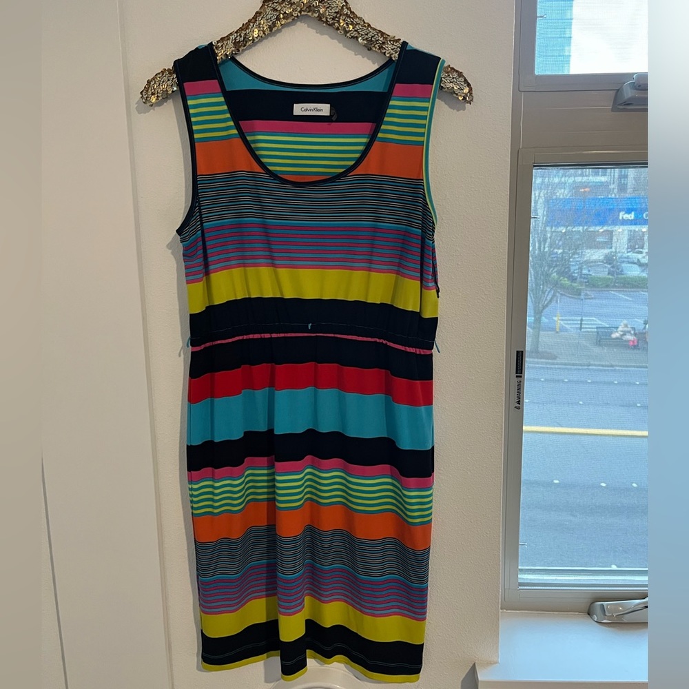 Calvin Klein Stripe Dress